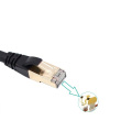 OEM RJ45 Câble de signal du réseau d&#39;extension du connecteur industriel RJ45